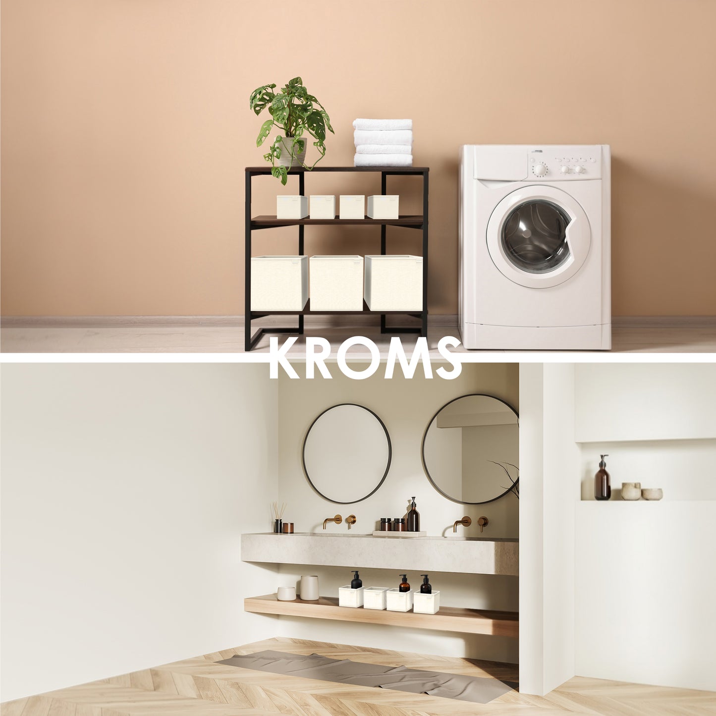 Organizer XS Beige 14x14x13cm P/2