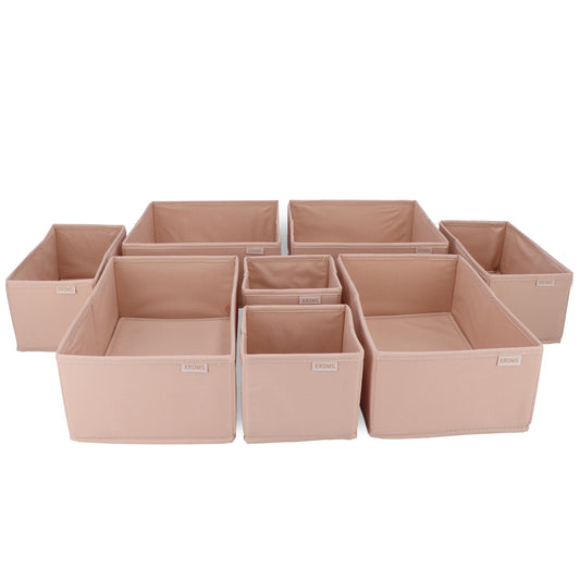 Organisateur, ensemble de 8 tiroirs, sable