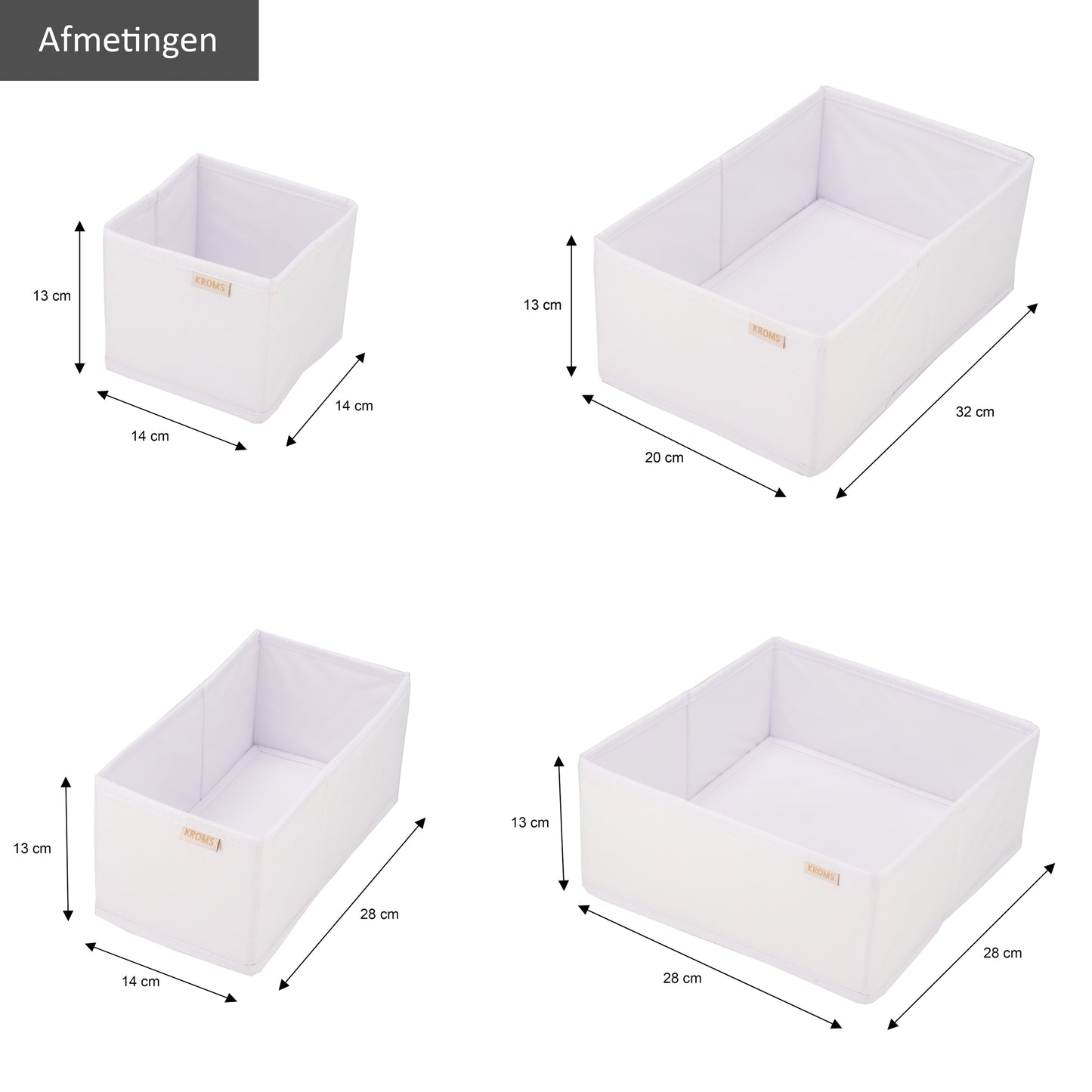Ensemble de rangement de 8 tiroirs blancs