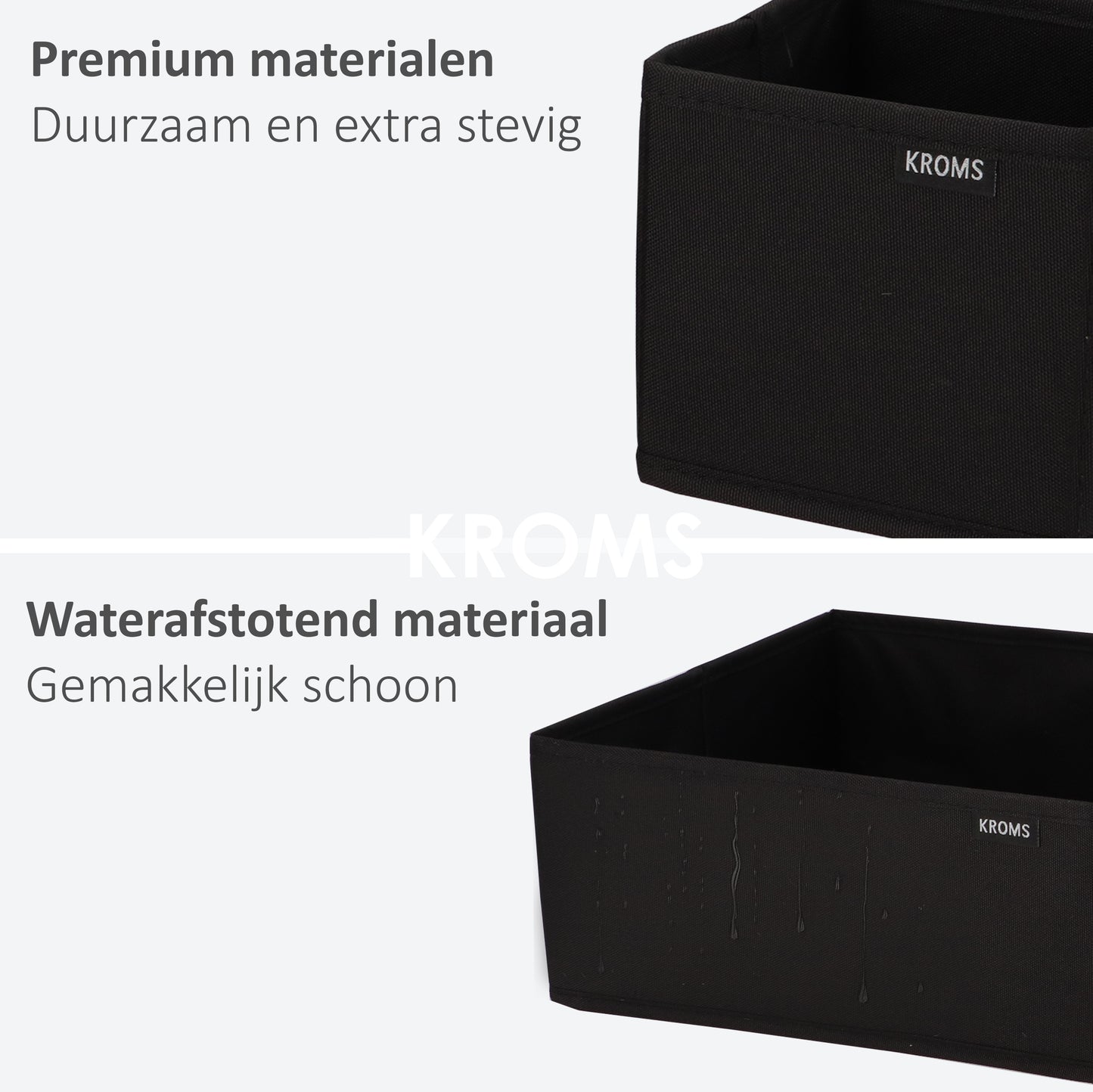 Organizer XXL Zwart 37x32x32cm P/2