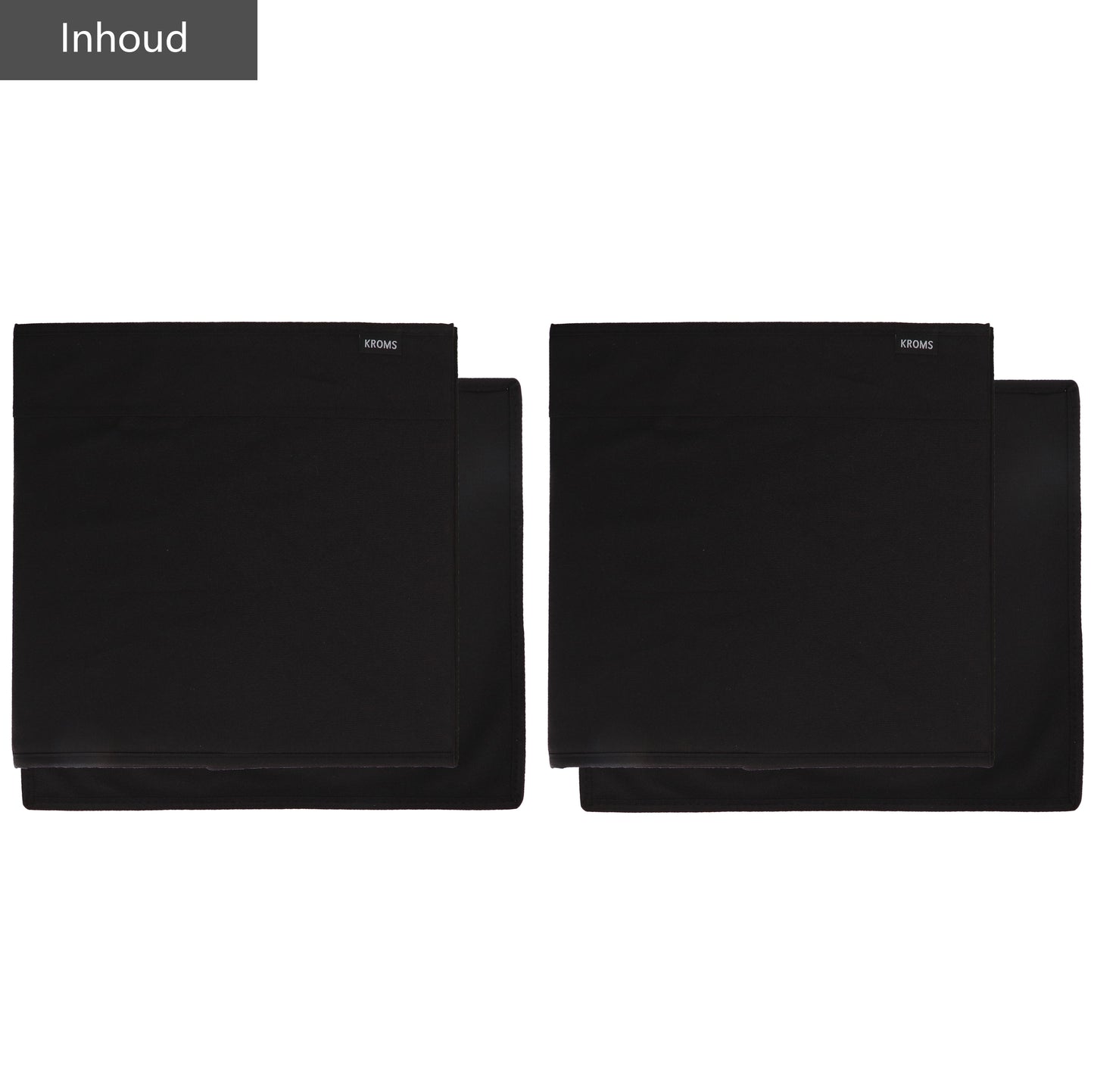 Organizer XXL Zwart 37x32x32cm P/2